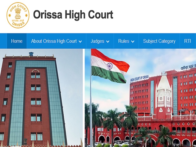 Orissa High Court Recruitment 2021